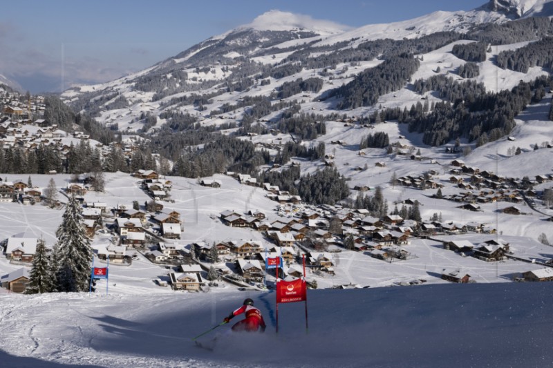 SWITZERLAND ALPINE SKIING