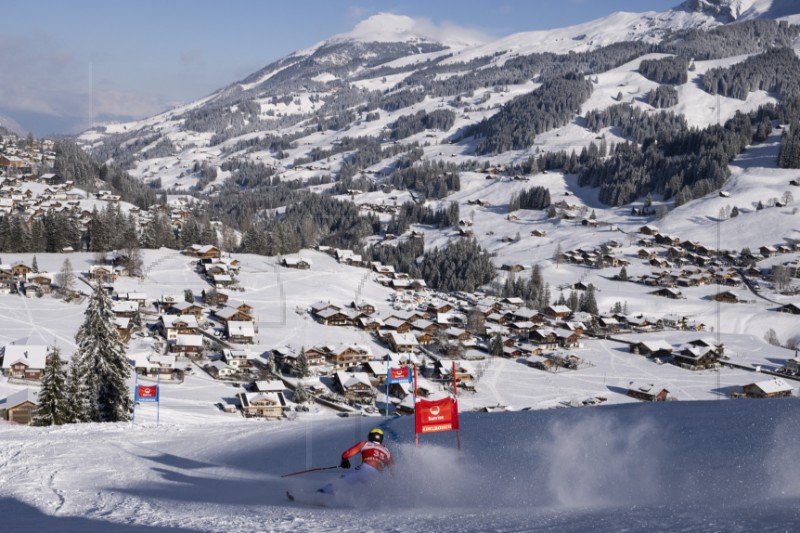 SWITZERLAND ALPINE SKIING