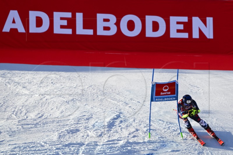 SWITZERLAND ALPINE SKIING