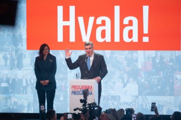 Zoran Milanović po drugi puta izabran za Predsjednika Republike Hrvatske