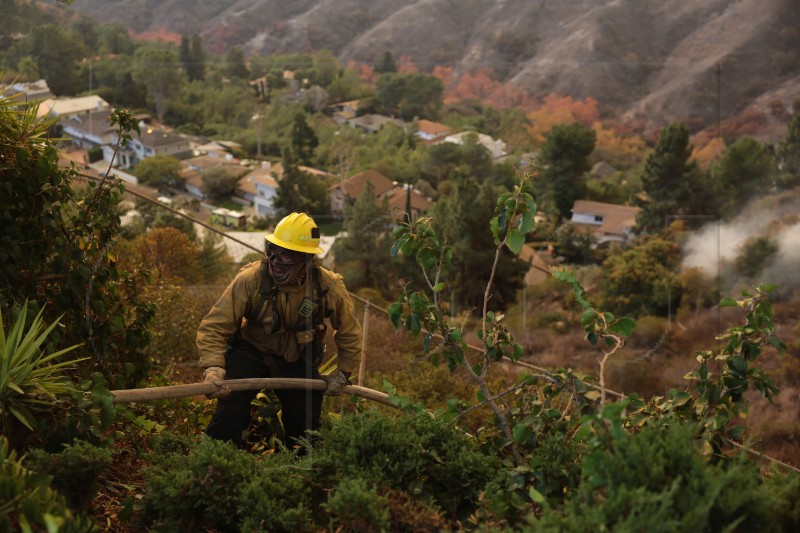 USA CALIFORNIA WILDFIRE