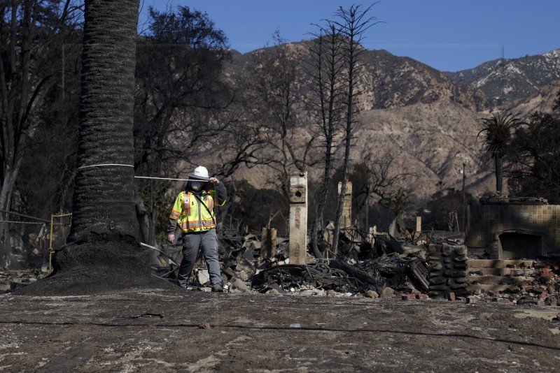 USA CALIFORNIA WILDFIRES