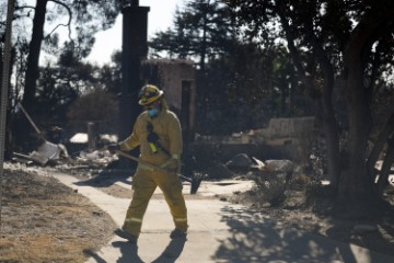 USA CALIFORNIA WILDFIRES