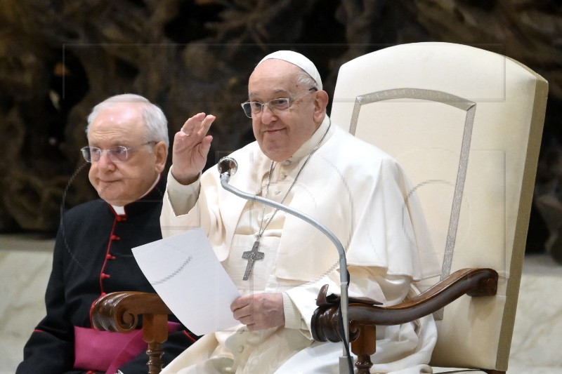 VATICAN POPE GENERAL AUDIENCE