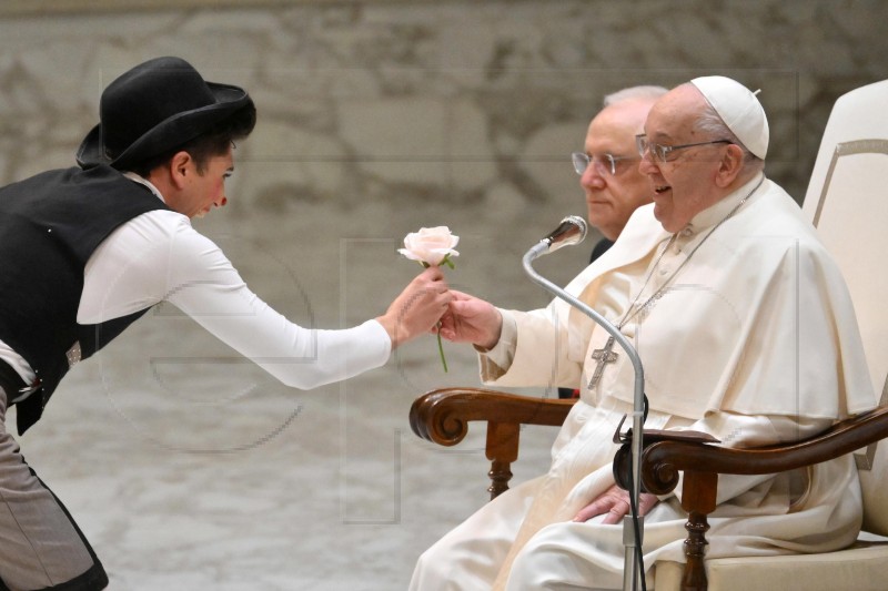 VATICAN POPE GENERAL AUDIENCE