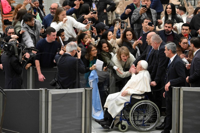 VATICAN POPE GENERAL AUDIENCE