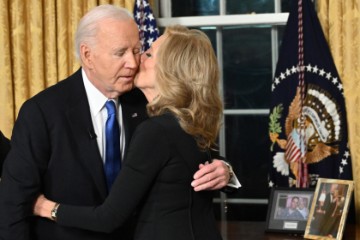 USA POLITICS BIDEN FAREWELL