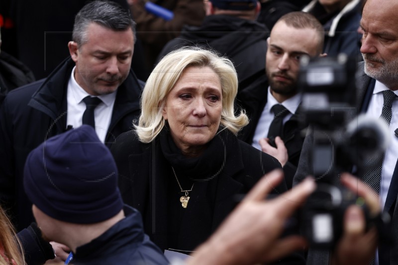 FRANCE LE PEN REMEMBRANCE CEREMONY