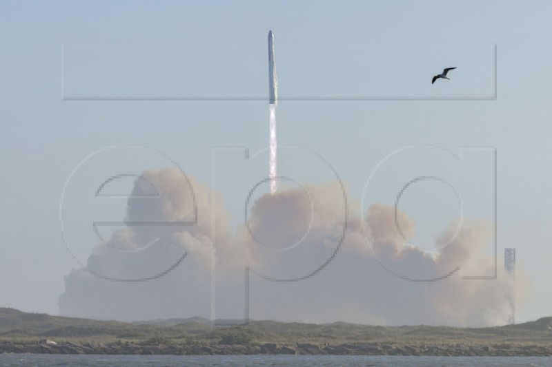 USA TEXAS SPACEX ROCKET LAUNCH