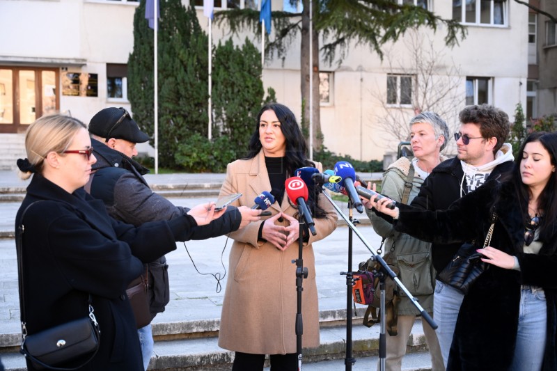 Konferencija  za medije nezavisne kandidatkinje za županicu Ivane Ninčević Lesandrić 