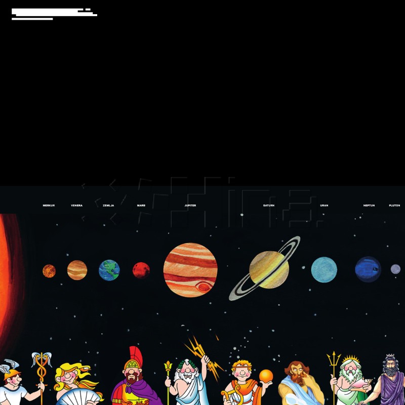 Izložba "Merkur, Venera, AMZ, Mars" u izlogu iličkog nebodera