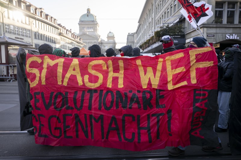 SWITZERLAND WEF PROTEST