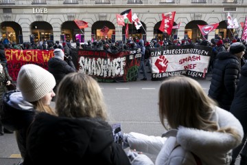 SWITZERLAND WEF PROTEST