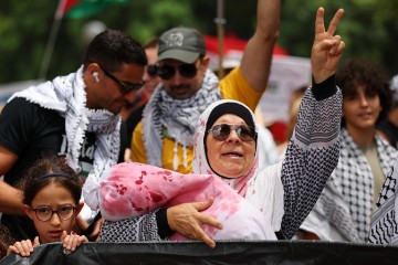 AUSTRALIA PRO PALESTINIAN RALLY