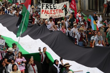 AUSTRALIA PRO PALESTINIAN RALLY