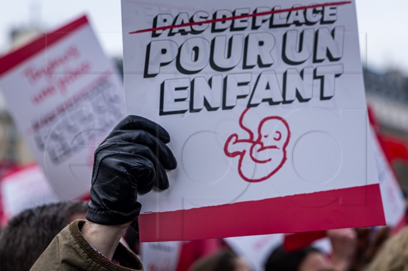 FRANCE ABORTION PROTEST