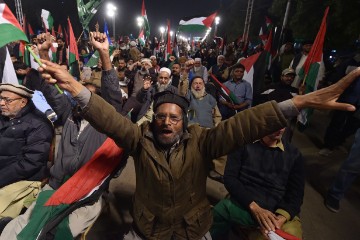 PAKISTAN PROTEST ISRAEL GAZA CONFLICT