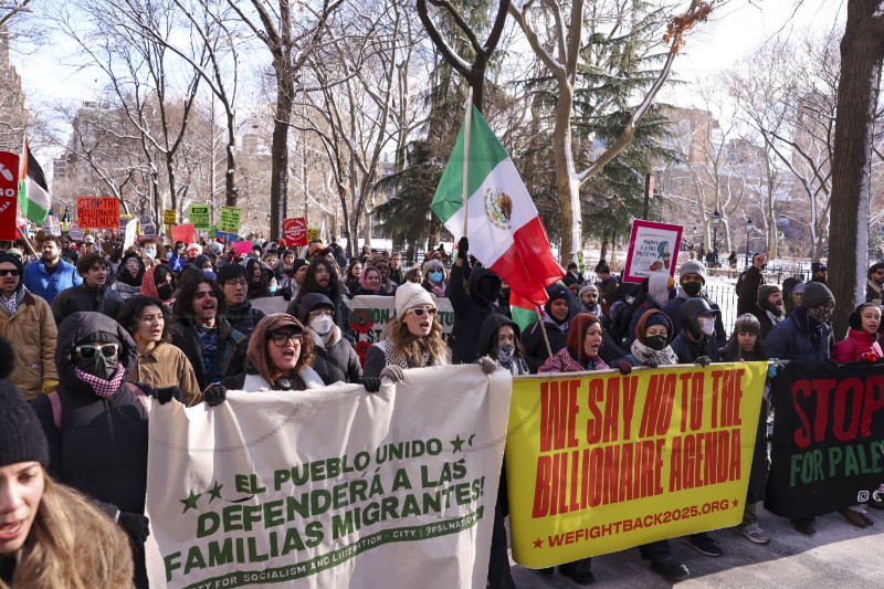 USA NEW YORK PROTEST