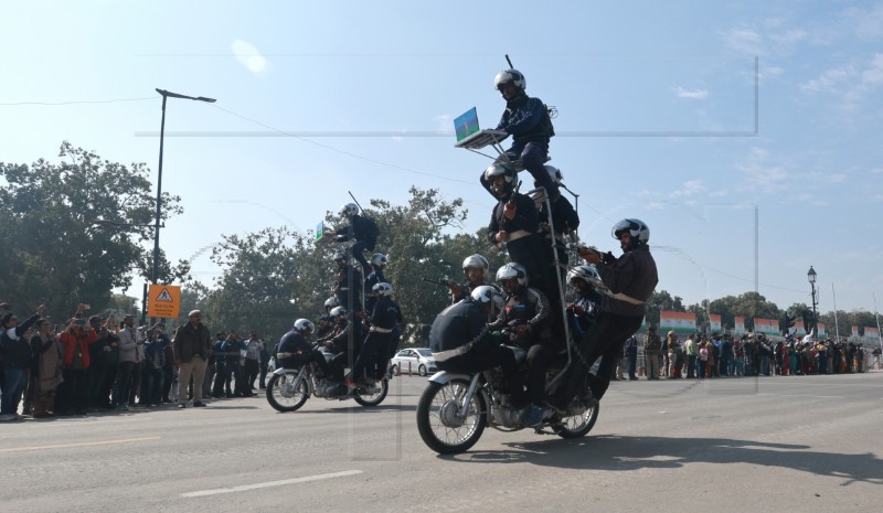 INDIA REPUBLIC DAY REHEARSAL