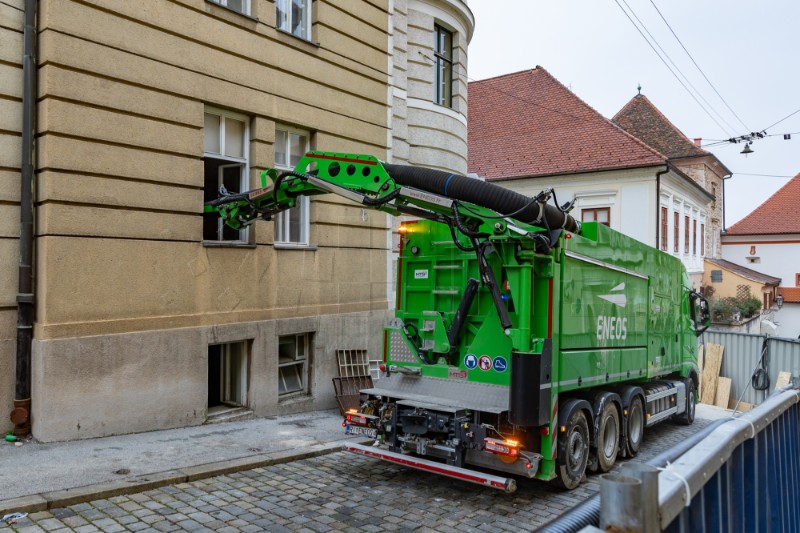 Zgrada Hrvatskog sabora u obnovi