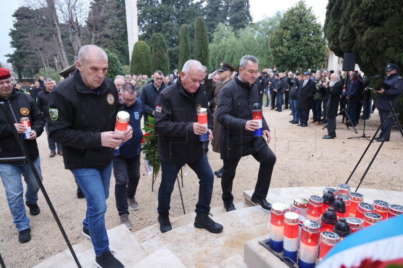 Obljetnica VRO Maslenica: Odana počast poginulim hrvatskim braniteljima