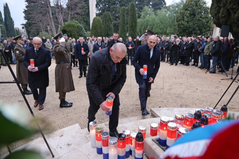 Obljetnica VRO Maslenica: Odana počast poginulim hrvatskim braniteljima