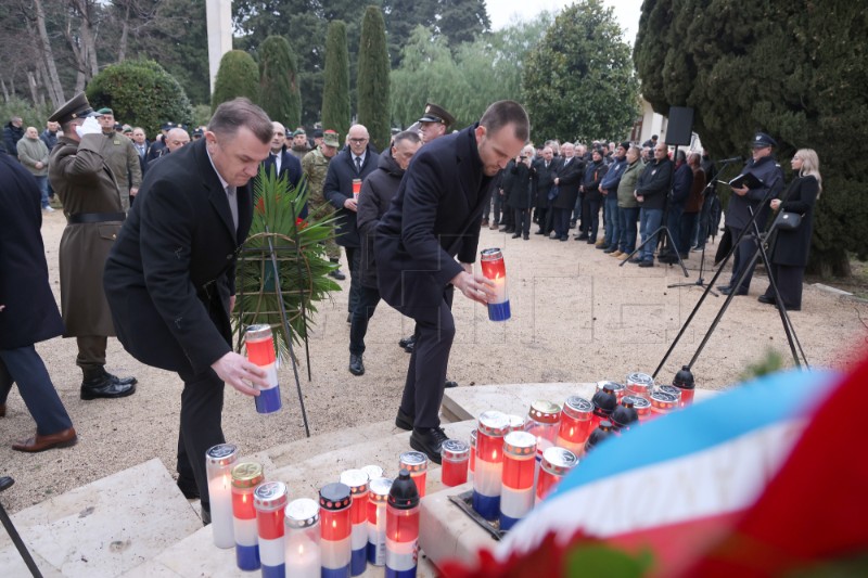 Obljetnica VRO Maslenica: Odana počast poginulim hrvatskim braniteljima