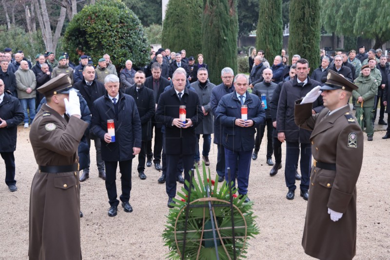 Obljetnica VRO Maslenica: Odana počast poginulim hrvatskim braniteljima