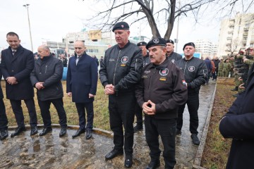 Odana počast poginulim hrvatskim braniteljima 4. gardijske brigade Pauci