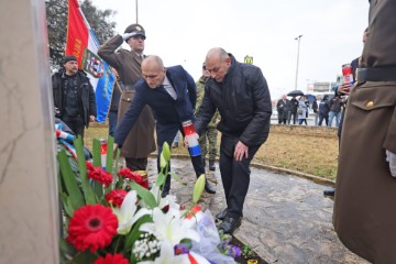 Odana počast poginulim hrvatskim braniteljima 4. gardijske brigade Pauci