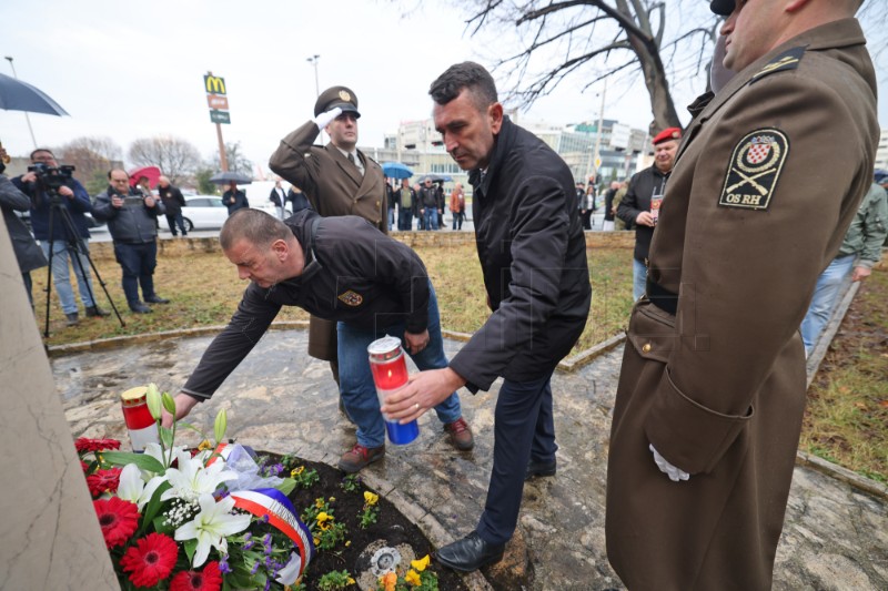 Odana počast poginulim hrvatskim braniteljima 4. gardijske brigade Pauci