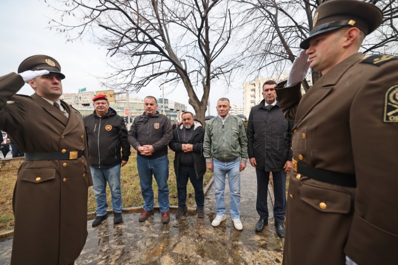 Odana počast poginulim hrvatskim braniteljima 4. gardijske brigade Pauci