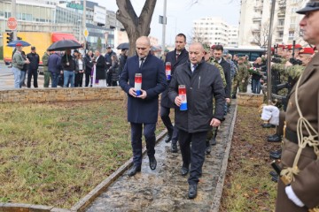 Odana počast poginulim hrvatskim braniteljima 4. gardijske brigade Pauci