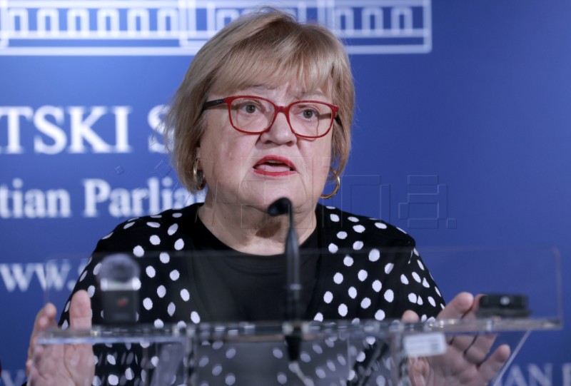 Konferencija za medije Anke Mrak-Taritaš i Dalije Orešković