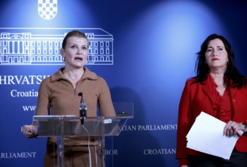 Konferencija za medije Sabine Glasovac i Tanje Sokolić