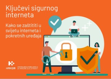 HAKOM-ova brošura ''Ključevi sigurnog interneta'' za 50.000 učenika