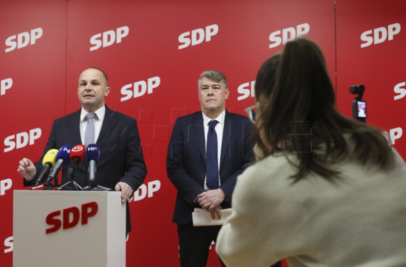 Konferencija za medije SDP-a