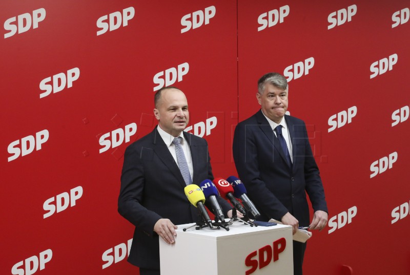 Konferencija za medije SDP-a