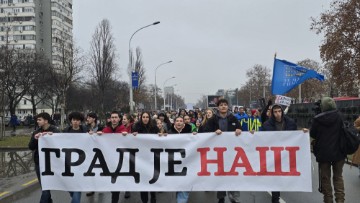 Opći štrajk u Srbiji, SNS organizira skup "pokret za narod"