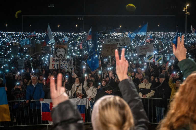 SLOVAKIA PROTEST