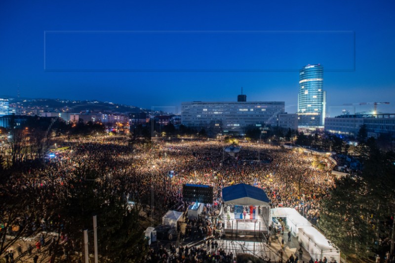 SLOVAKIA PROTEST