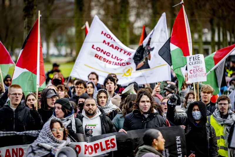 NETHERLANDS ISRAEL PROTEST