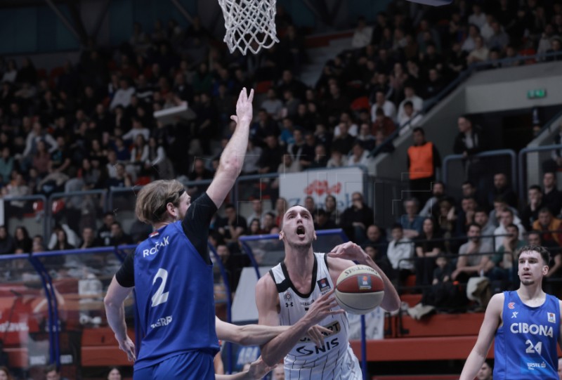 ABA liga: Cibona - Partizan