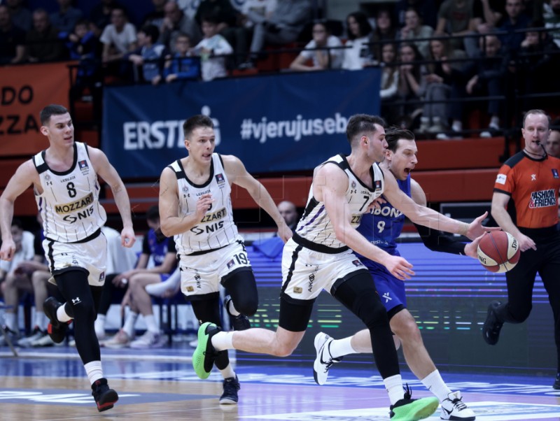 ABA liga: Cibona - Partizan