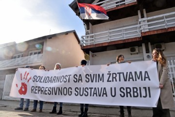 Vukovar: Akcija "Solidarnost sa svim žrtvama represivnog sustava u Srbiji"