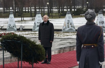 RUSSIA LENINGRAD SIEGE ANNIVERSARY