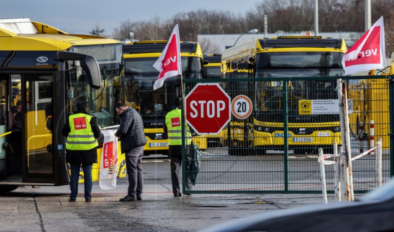 GERMANY BERLIN PUBLIC TRANSPORT STRIKE