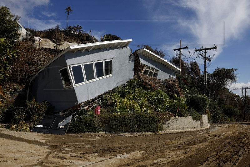 USA CA MUDSLIDES