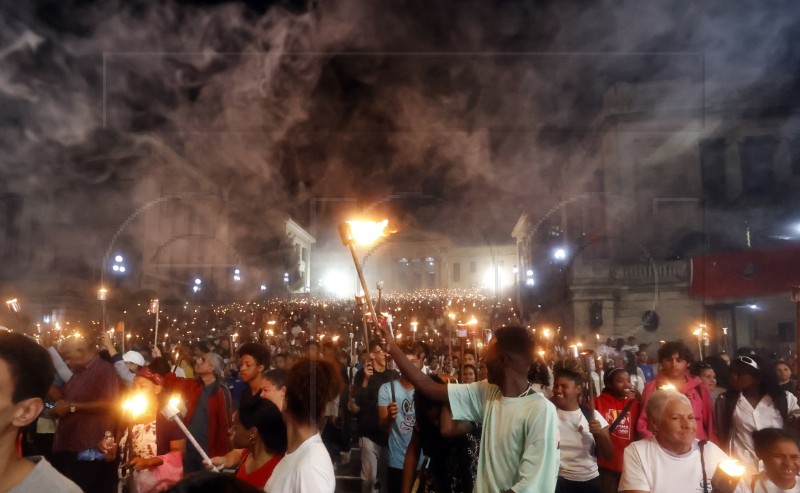 CUBA TORCH MARCH