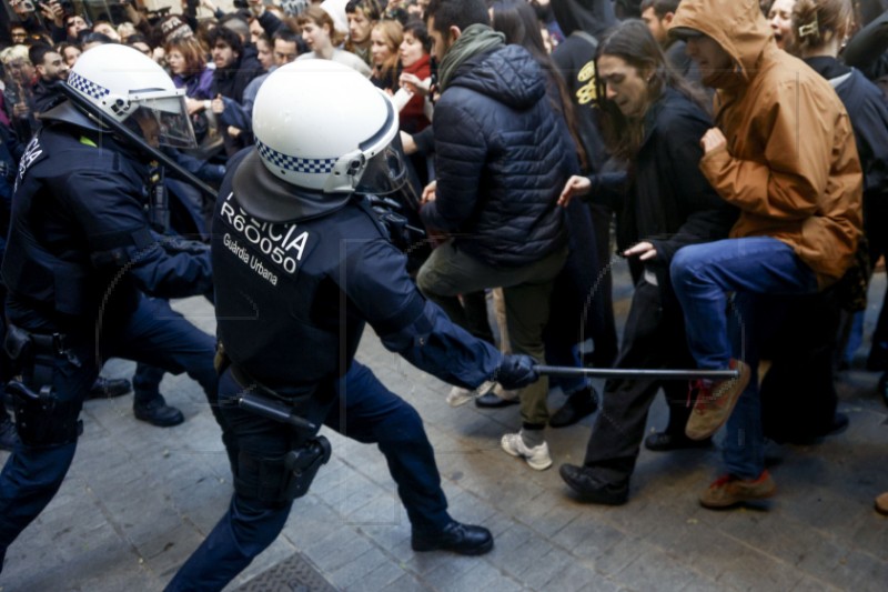 SPAIN BARCELONA EVICTION